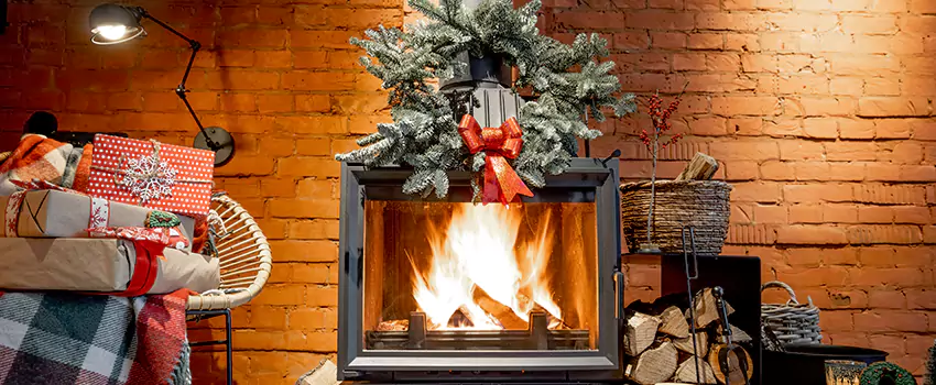 Travis Industries Linear Gas Fireplace Installation in Drexel Heights, Arizona