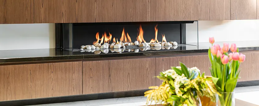 Double-height Fireplace Design Refurbishment in Drexel Heights, Arizona
